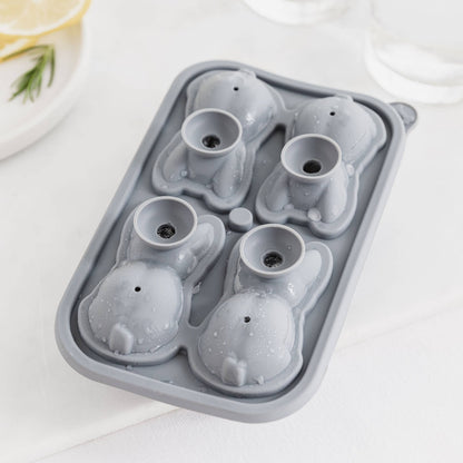 Silicone French Bulldog Dog Ice Cube Tray