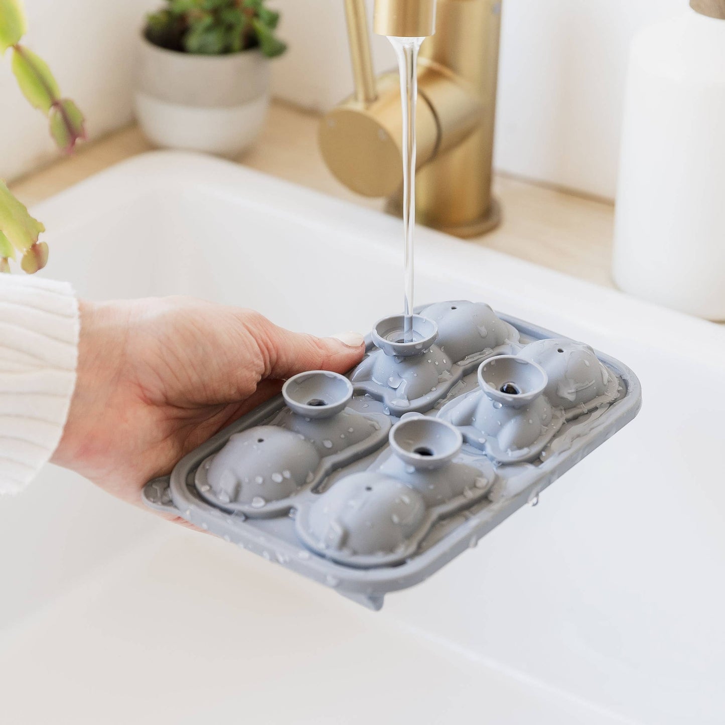 Silicone French Bulldog Dog Ice Cube Tray