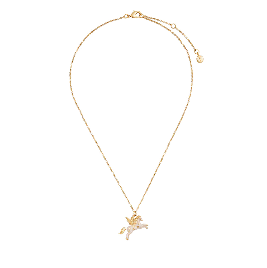 Fable England - Gold Pegasus Necklace