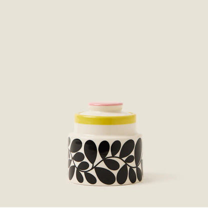 Orla Kiely - Sycamore Stripe Sugar Bowl - Yellow