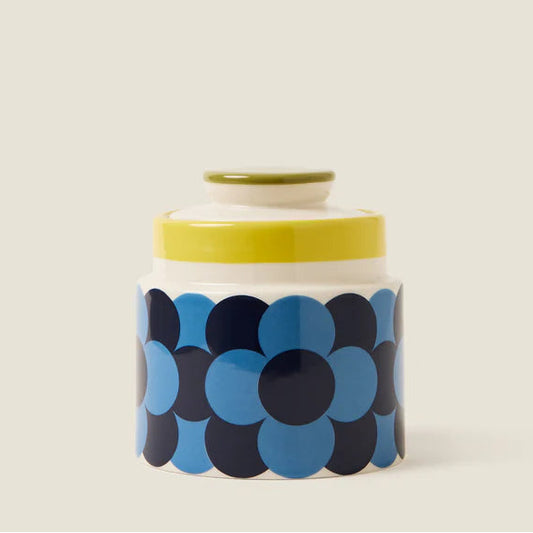 Orla Kiely - Retro Stripe Storage Jar - Yellow