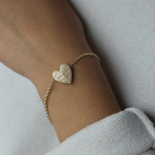 Tutti & Co - Embrace Heart Bracelet - Silver or Gold