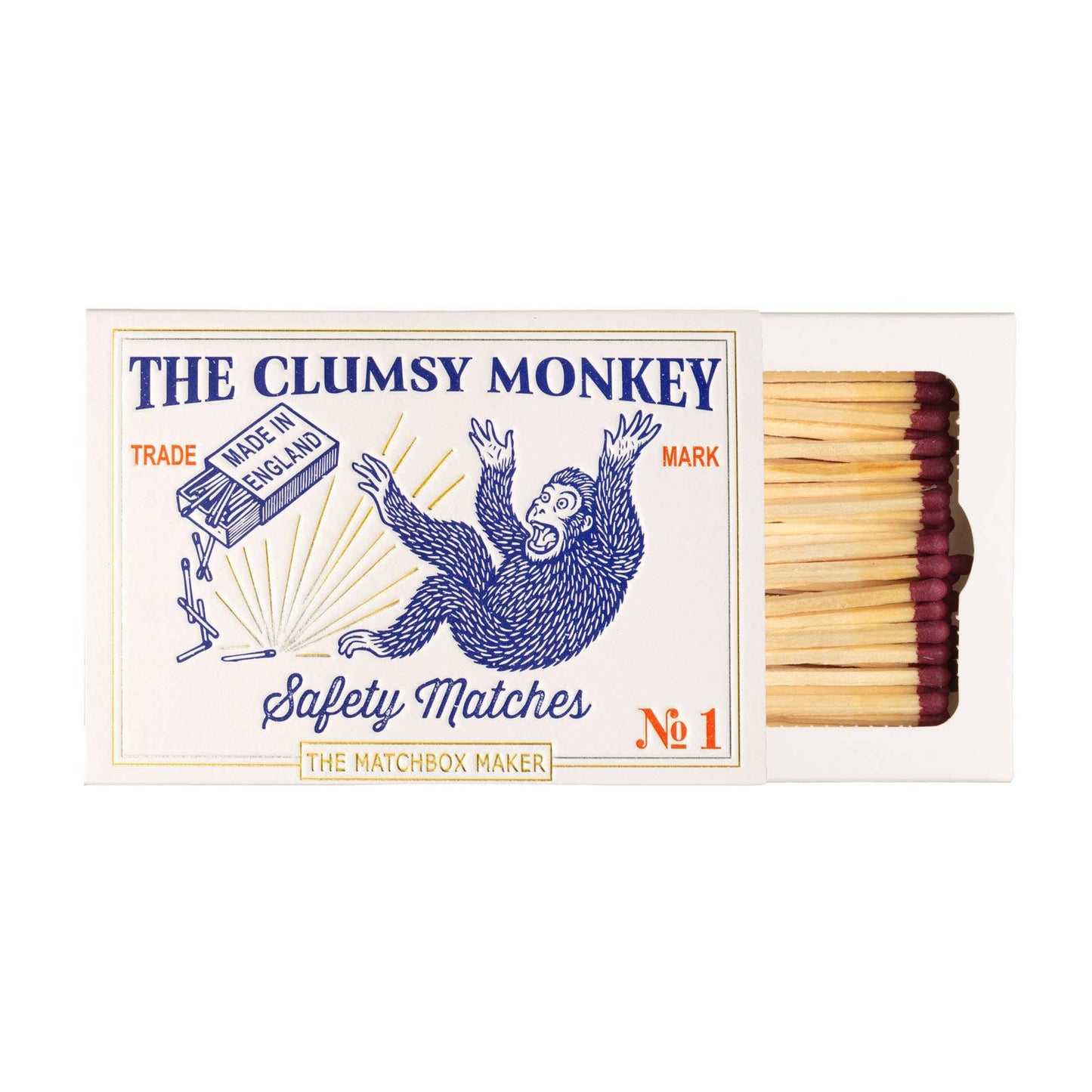 Long Boxed Matches - The Clumsy Monkey