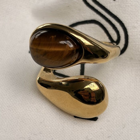 Black Flamingo - Tiger Ring