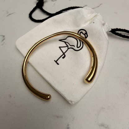 Black Flamingo - Siren Bracelet - Gold