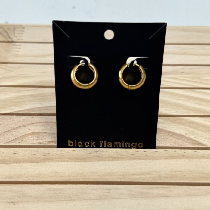 Black Flamingo - Mimi Hoops