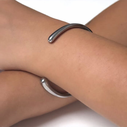 Black Flamingo - Siren Bracelet - Silver