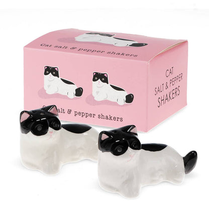 Ceramic salt and pepper shakers - Cats
