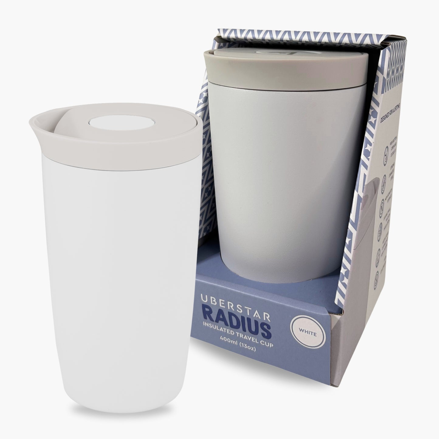 Stainless Steel Leakproof Insulated Travel Coffee Cup: Green