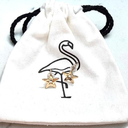 Black Flamingo- Star Stud