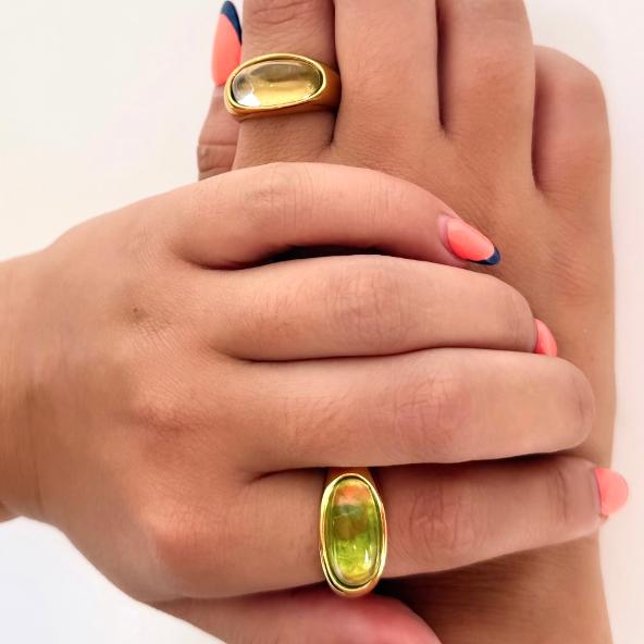 Naiyana Citrine Gemstone Ring