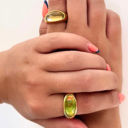 Naiyana Citrine Gemstone Ring