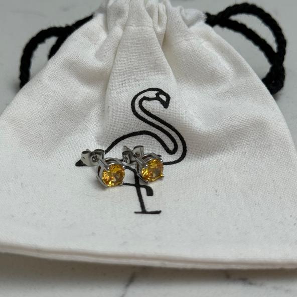 Black Flamingo - Cece Earring Studs