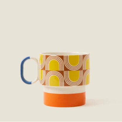Orla Kiely - Aura Mug Orange Mug