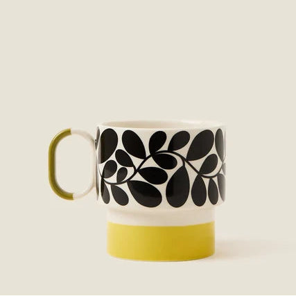 Orla Kiely - Sycamore Stripe Mug Yellow