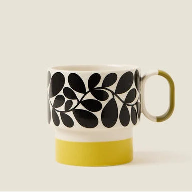 Orla Kiely - Sycamore Stripe Mug Yellow
