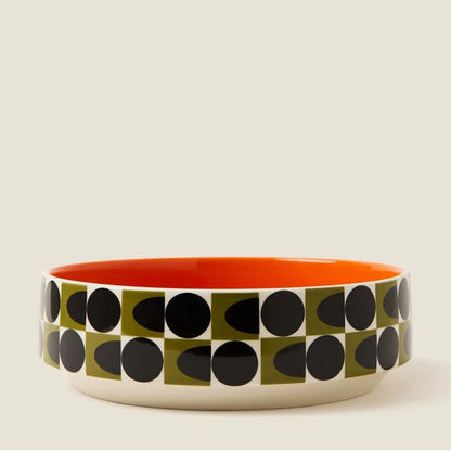 Orla Kiely - Spot Square Oval Fruit Dish