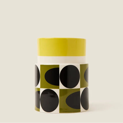 Orla Kiely - Spot Square Oval Utensil Pot
