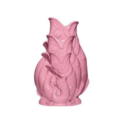 Pink Original Gluggle Jug pitcher vase: XL (27,5cm high, 1,2 liter)