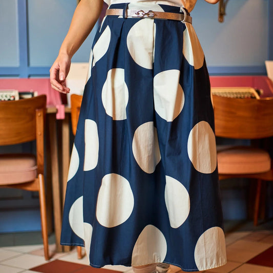 Black Colour - Cannes Skirt - Blue