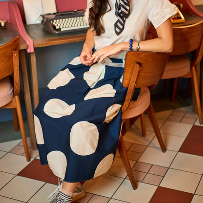Black Colour - Cannes Skirt - Blue