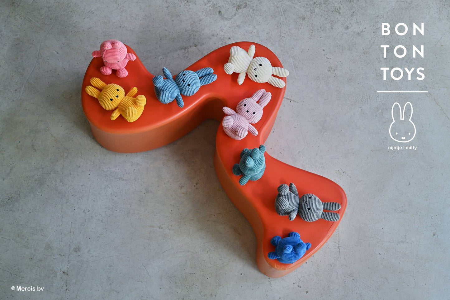 Miffy Corduroy ECO Bubblegum Pink 23cm