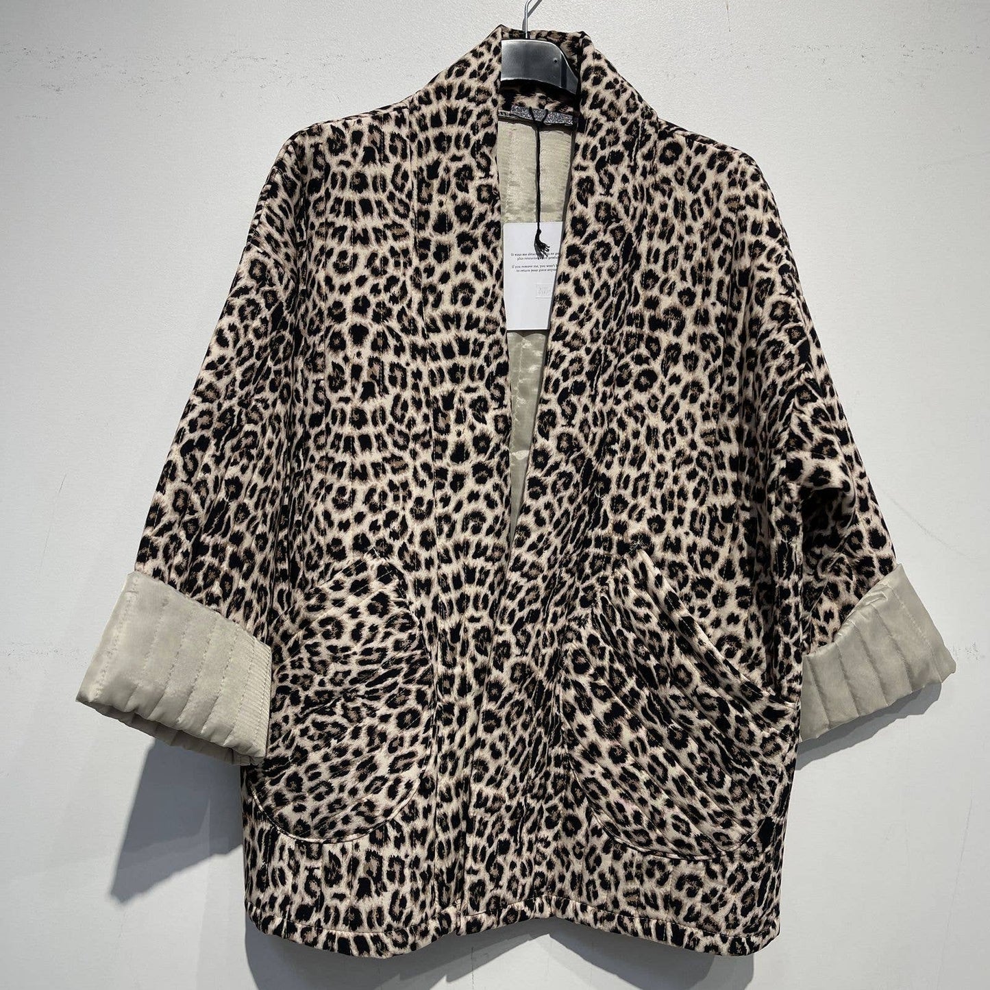 Leopard quilted jacket 2475: Leopard