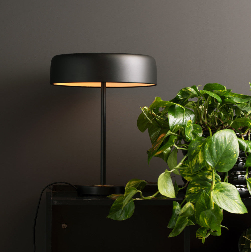 Present Time - Table Lamp Gold Disc