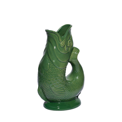 Green Original Gluggle Jug: XL (27,5cm high, 1,2 liter)
