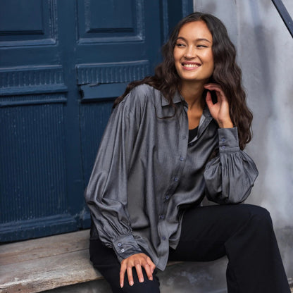 Black Colour Demi Shirt - Black