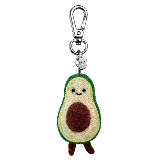 Silly Beans Fuzzy key rings