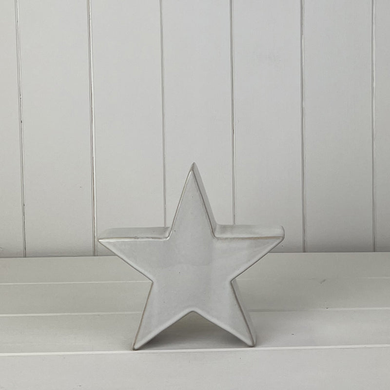 Ceramic Glaze Star Ornament