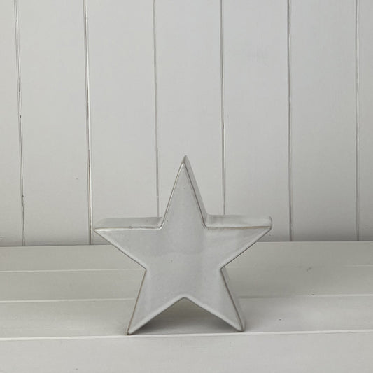 Ceramic Glaze Star Ornament