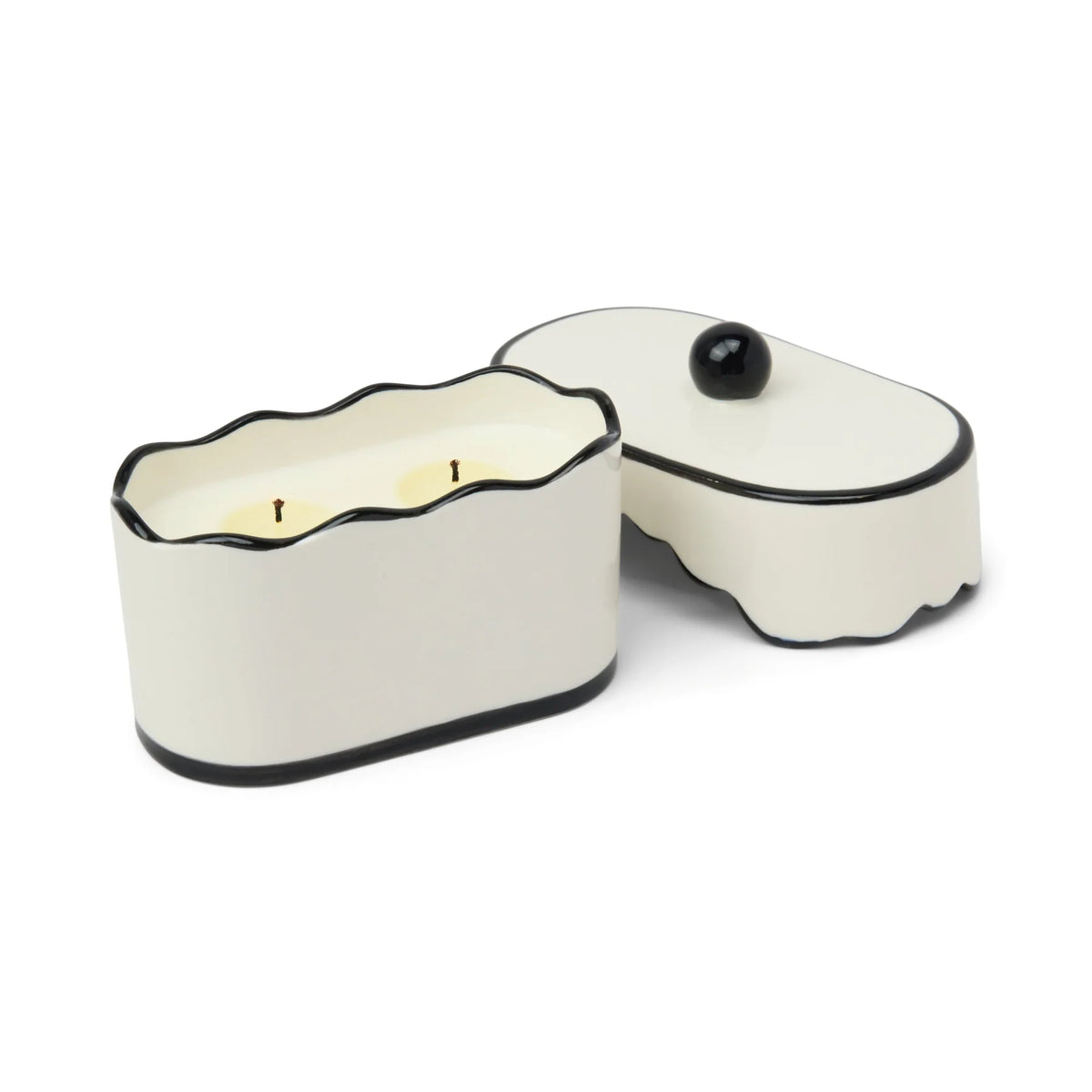 Paddywax - Cherie 155g Ceramic Dish Candle - Black Fig & Olive