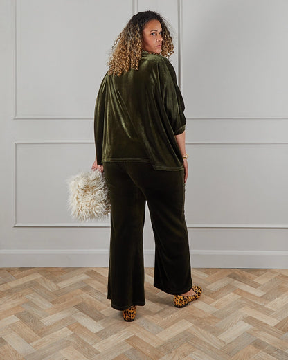 Tabby Pant - Pine Green