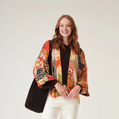 Fans Scarlet Kimono