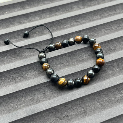 Sons Limited - Goa Beaded Bracelet - Tigers Eye