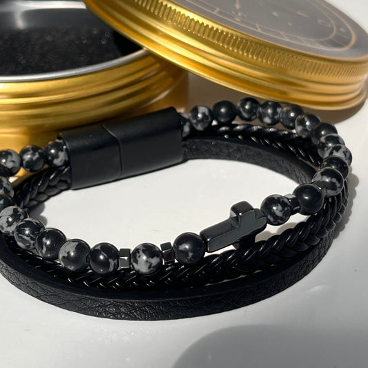 Sons Limited - Rome Triple Bracelet - Snow