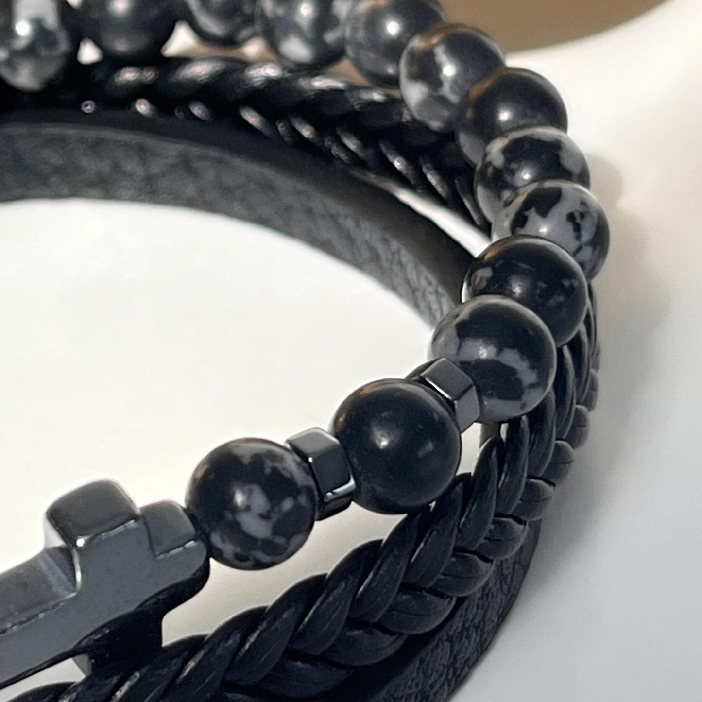 Sons Limited - Rome Triple Bracelet - Snow