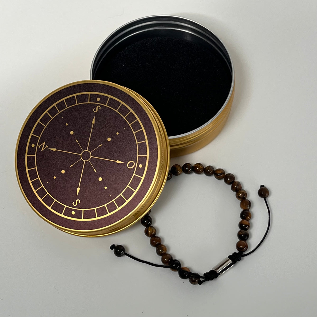 Sons Limited - Goa Beaded Bracelet - Tigers Eye
