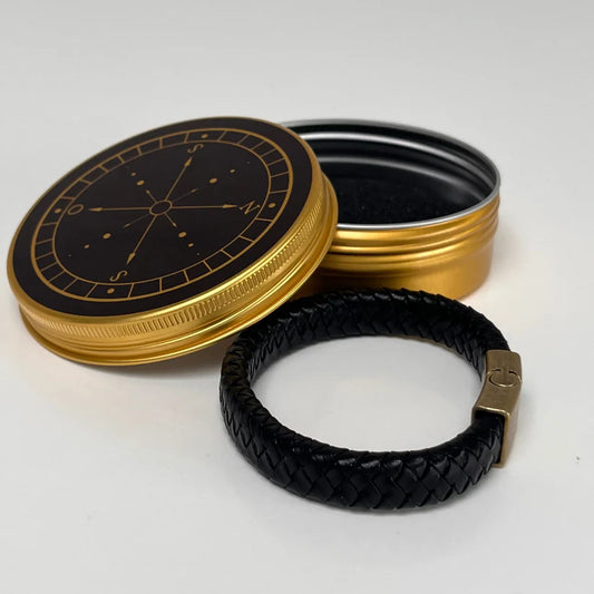 Sons Limited - Milan Leather Bracelet - Black