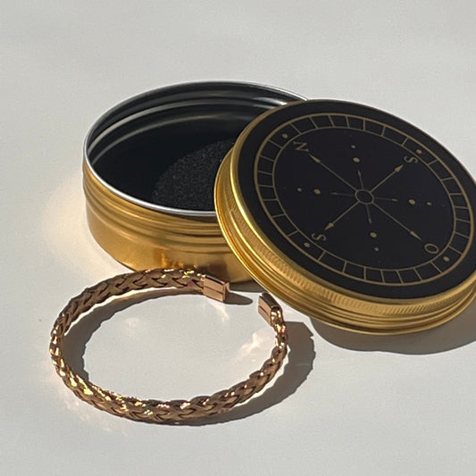 Sons Limited - Paris Plait Cuff Bracelet - Gold