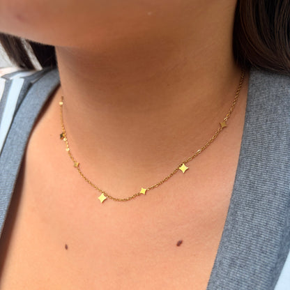 Twinkly Gold Necklace