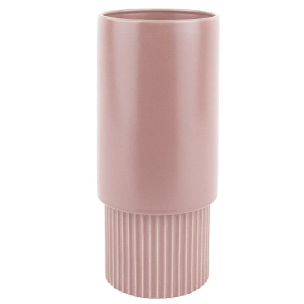 Plant Pot High Ribbed in Various Colours