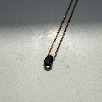 Black Flamingo - Stella Birthstone Necklaces