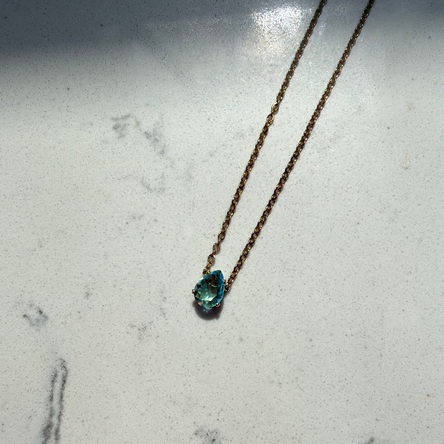 Black Flamingo - Stella Birthstone Necklaces