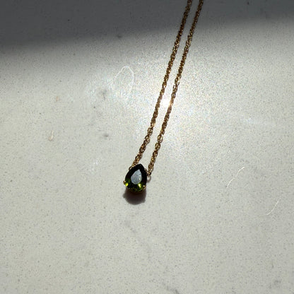 Black Flamingo - Stella Birthstone Necklaces