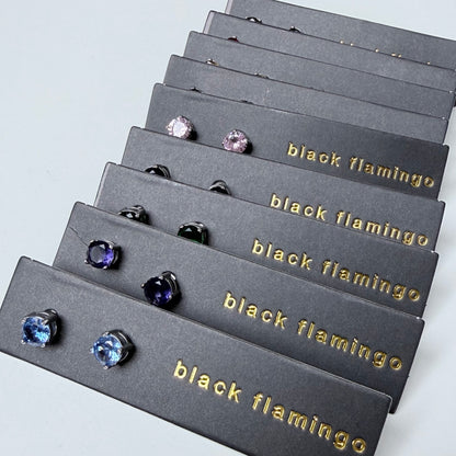 Black Flamingo - Cece  Stud Earrings