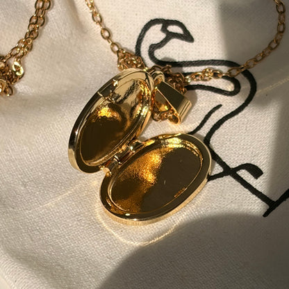 Black Flamingo - Flora Locket