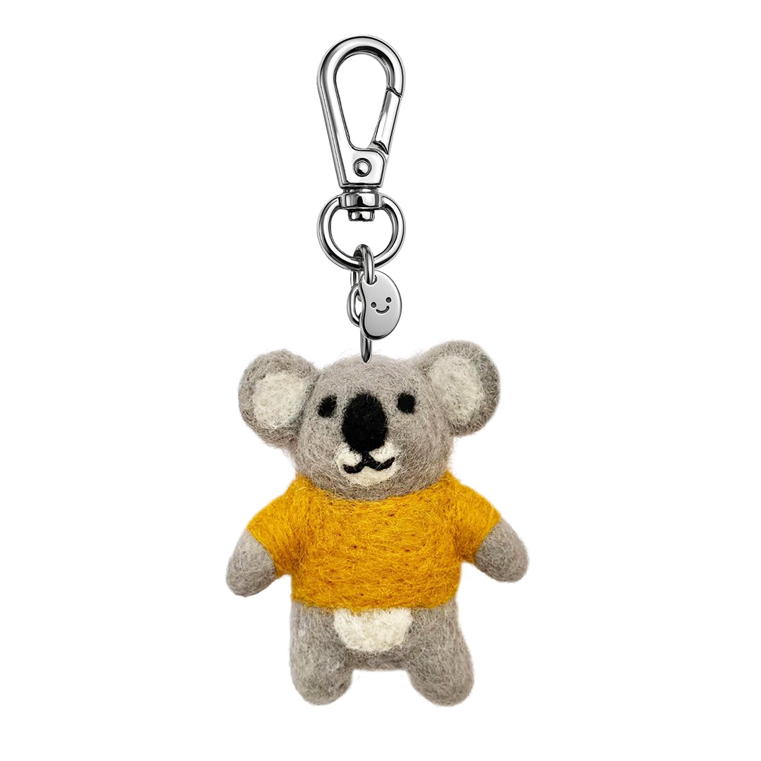 Silly Beans Fuzzy key rings